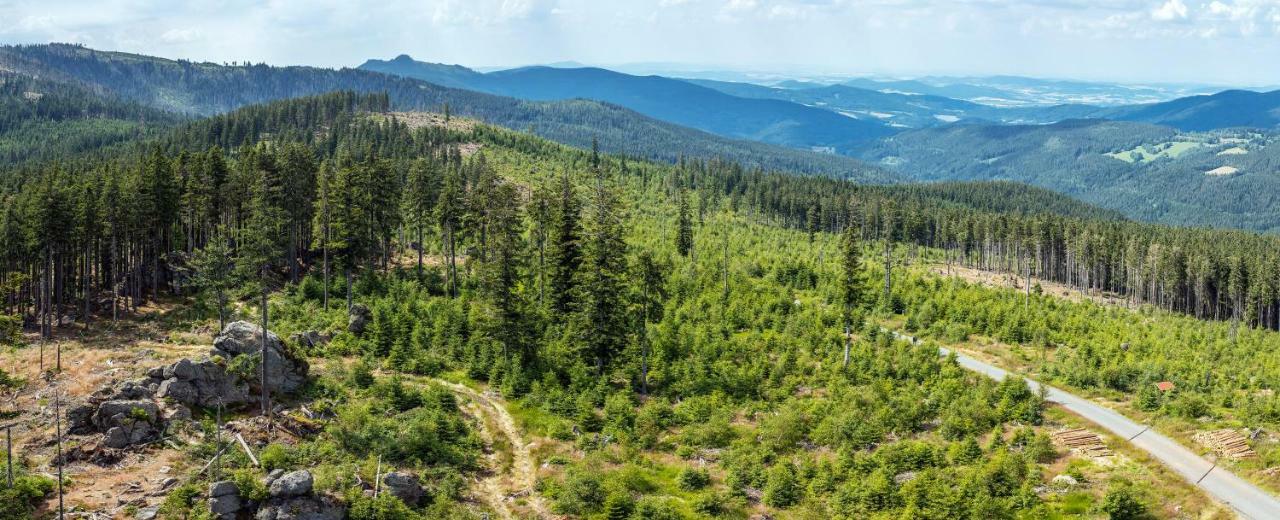 Apartmány Anička Železná Ruda Exterior foto